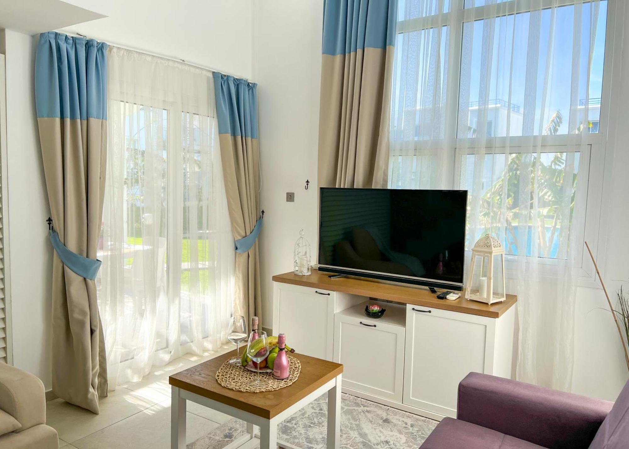 Garden Loft Apt With Pool In Alsancak Kyrenia Cirénia Exterior foto