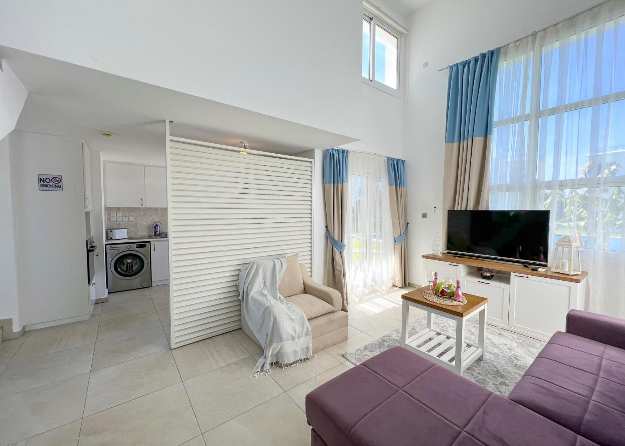Garden Loft Apt With Pool In Alsancak Kyrenia Cirénia Exterior foto